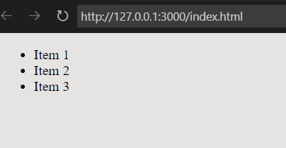 HTML Lists